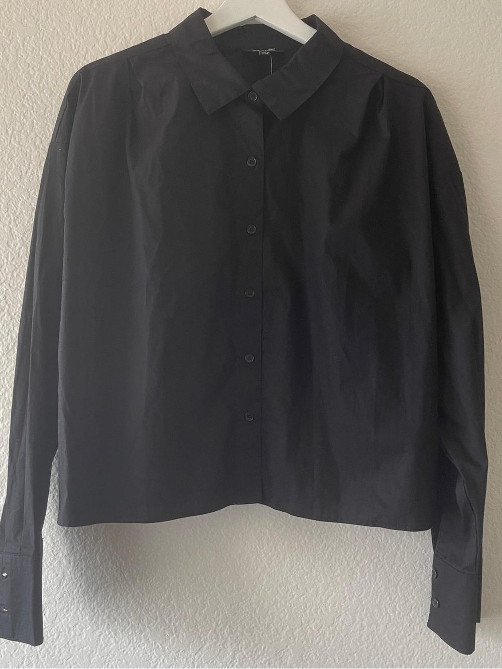 Self Esteem Women's Black Button-Up Shirt
